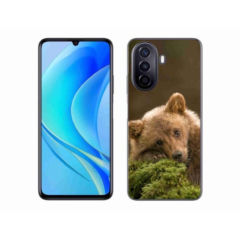 Gél borítás mmCase a Huawei Nova Y70 készülékhez - medve