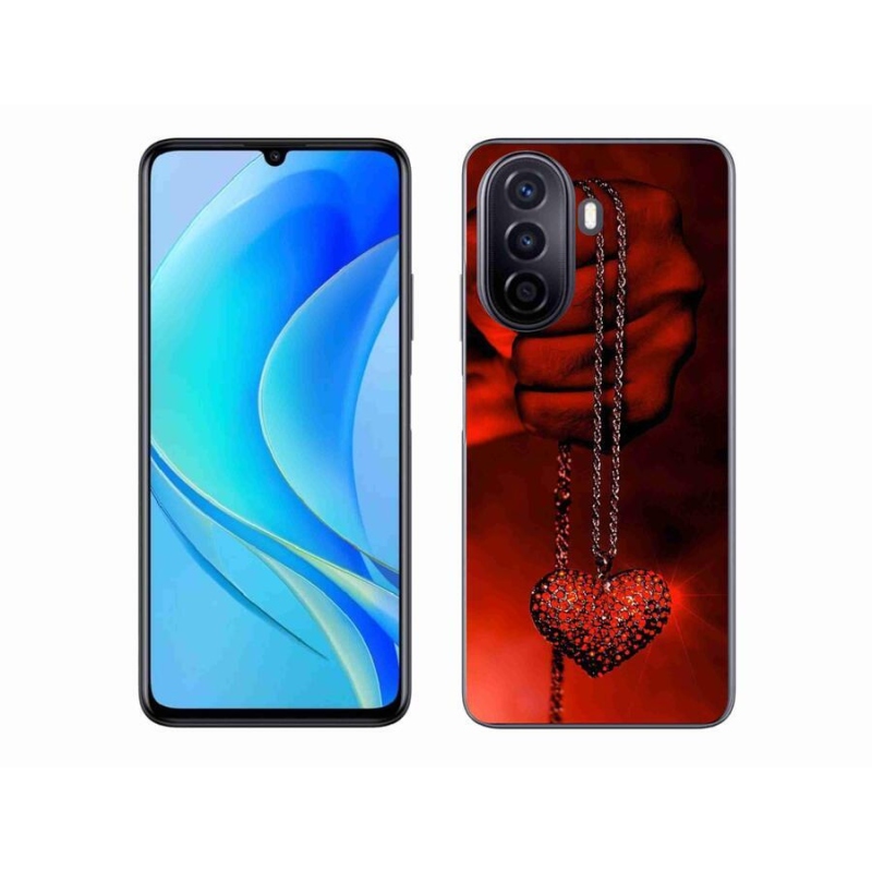 Gél borítás mmCase a Huawei Nova Y70 készülékhez - nyaklánc