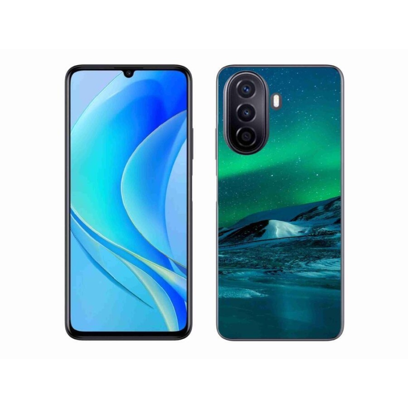 Gél borítás mmCase mobil Huawei Nova Y70 - aurora borealis