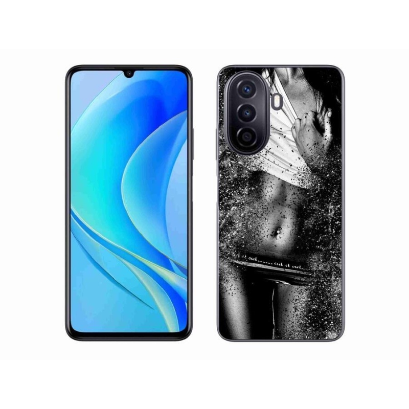 Gél borító mmCase mobil Huawei Nova Y70 - szexi nő 1