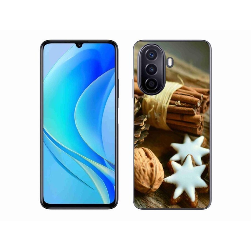 Gél borítás mmCase a Huawei Nova Y70 készülékhez - fahéj és mézeskalács