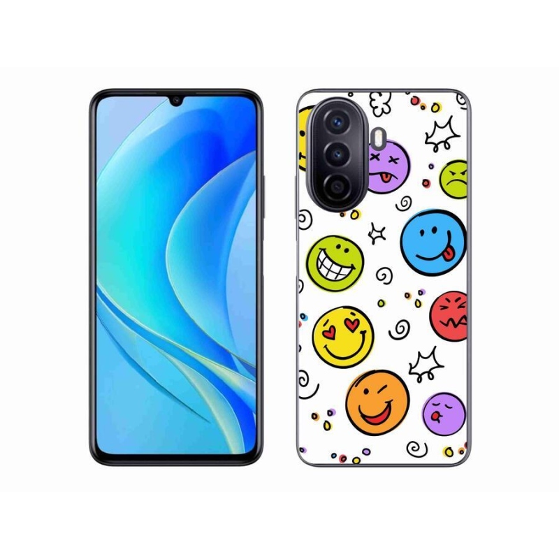Gél borítás mmCase mobil Huawei Nova Y70 - smiley-khoz