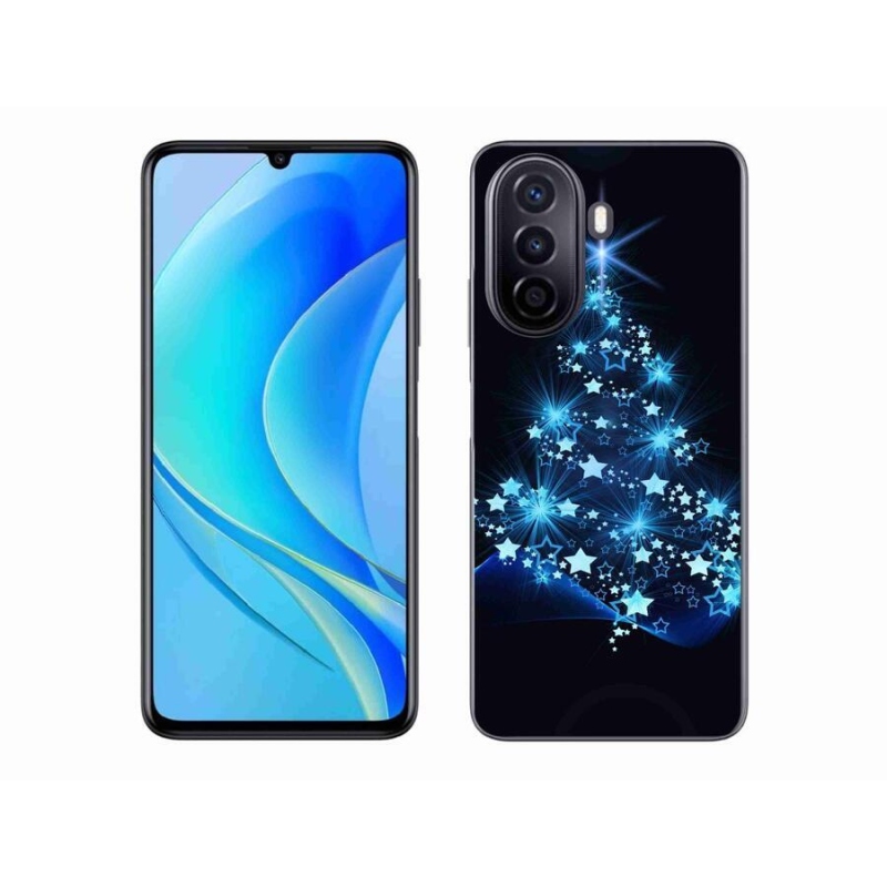 Gél borítás mmCase mobil Huawei Nova Y70 - karácsonyfa