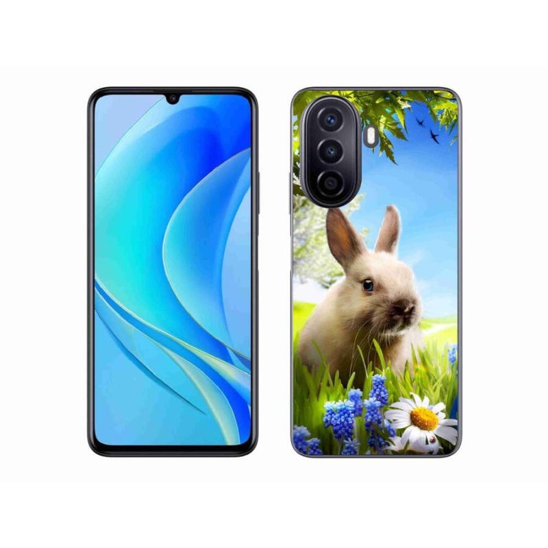 Gél borítás mmCase mobil Huawei Nova Y70 - nyuszi