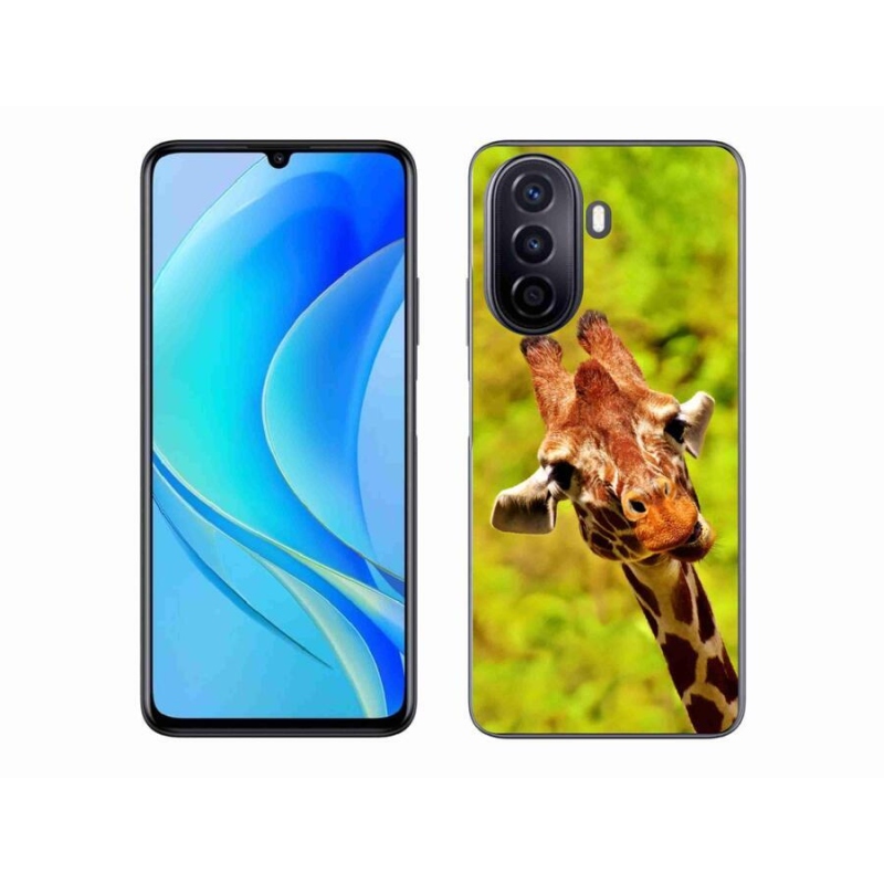 Gél borítás mmCase a Huawei Nova Y70 készülékhez - zsiráf