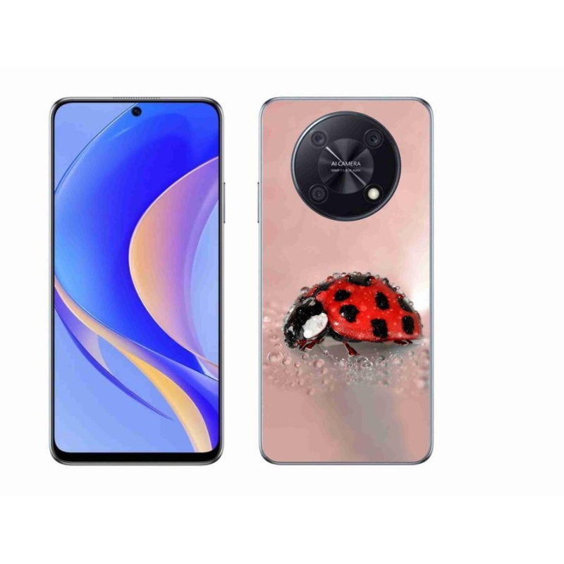 Gél borítás mmCase mobil Huawei Nova Y90 - katicabogár