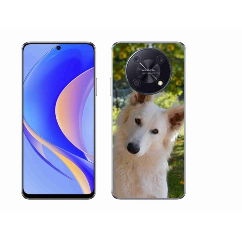 Gél borítás mmCase a Huawei Nova Y90 készülékhez - fehér Swiss Shepherd 1