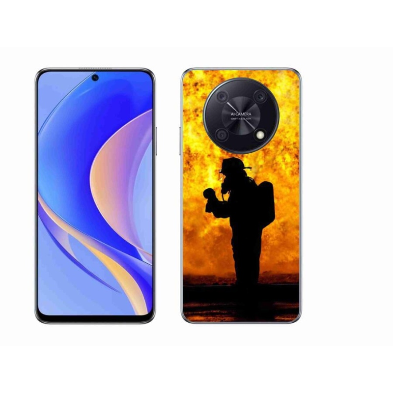 Gél borítás mmCase a Huawei Nova Y90 készülékhez - tűzoltó