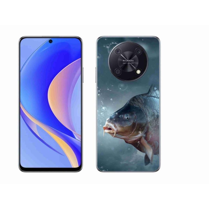 Gél borítás mmCase a Huawei Nova Y90 készülékhez - ponty és buborékok