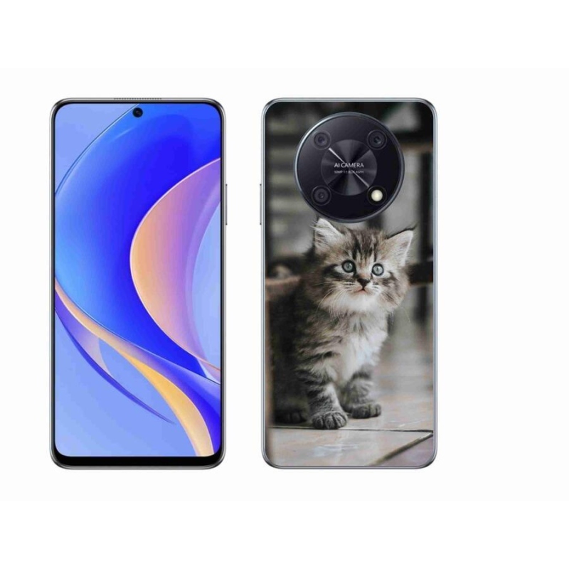 Gél borítás mmCase mobil Huawei Nova Y90 - cica