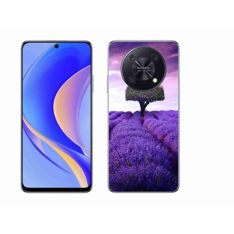 Gél borítás mmCase a Huawei Nova Y90 készülékhez - levendula rét