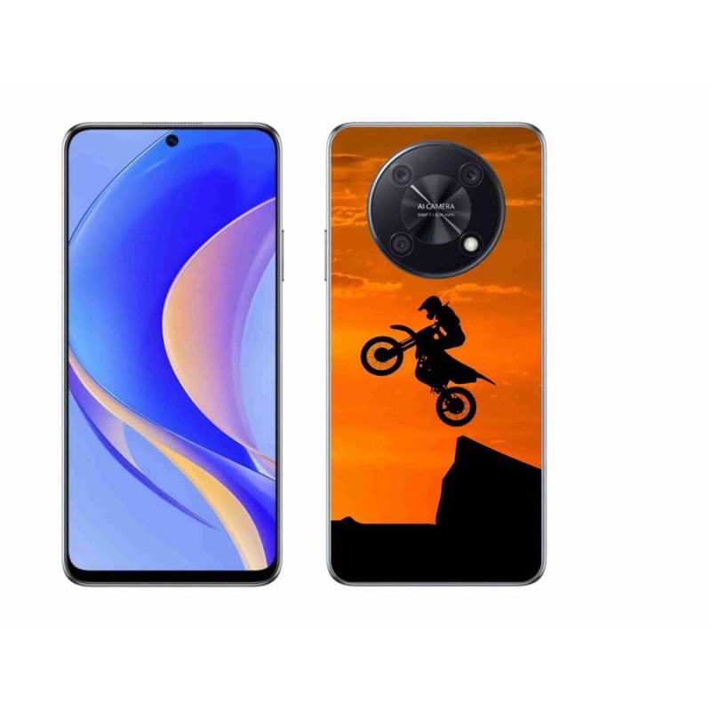 Gél borítás mmCase mobil Huawei Nova Y90 - motocross