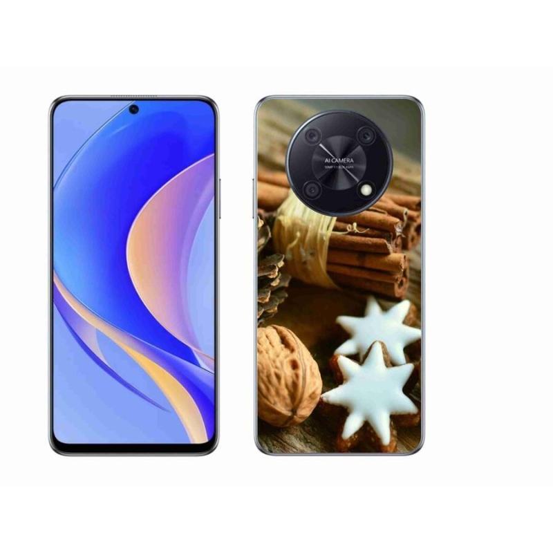 Gél borítás mmCase a Huawei Nova Y90 készülékhez - fahéj és mézeskalács