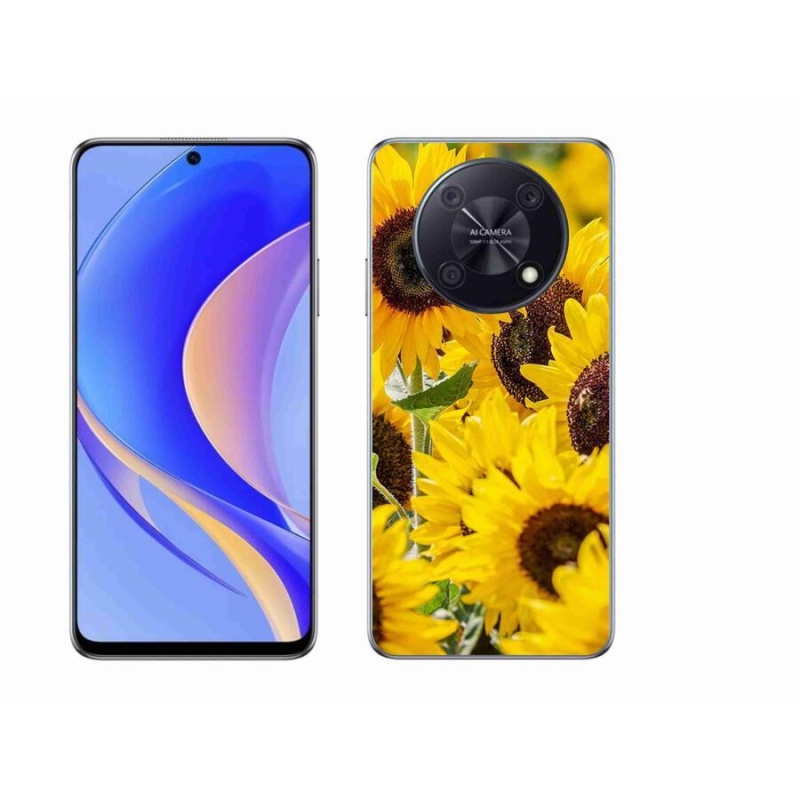 Gél borítás mmCase a Huawei Nova Y90 készülékhez - Napraforgó