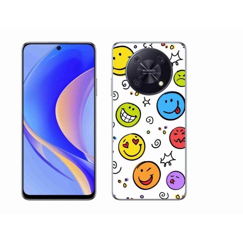 Gél borító mmCase a Huawei Nova Y90 készülékhez - smiley-k