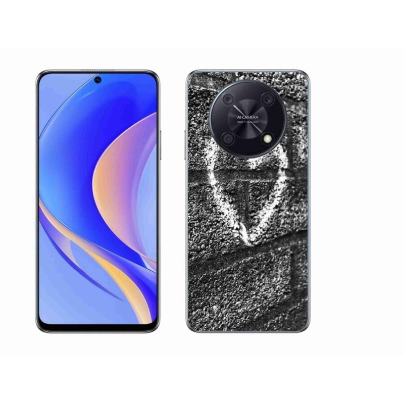 Gél borítás mmCase mobil Huawei Nova Y90 - szív a falon