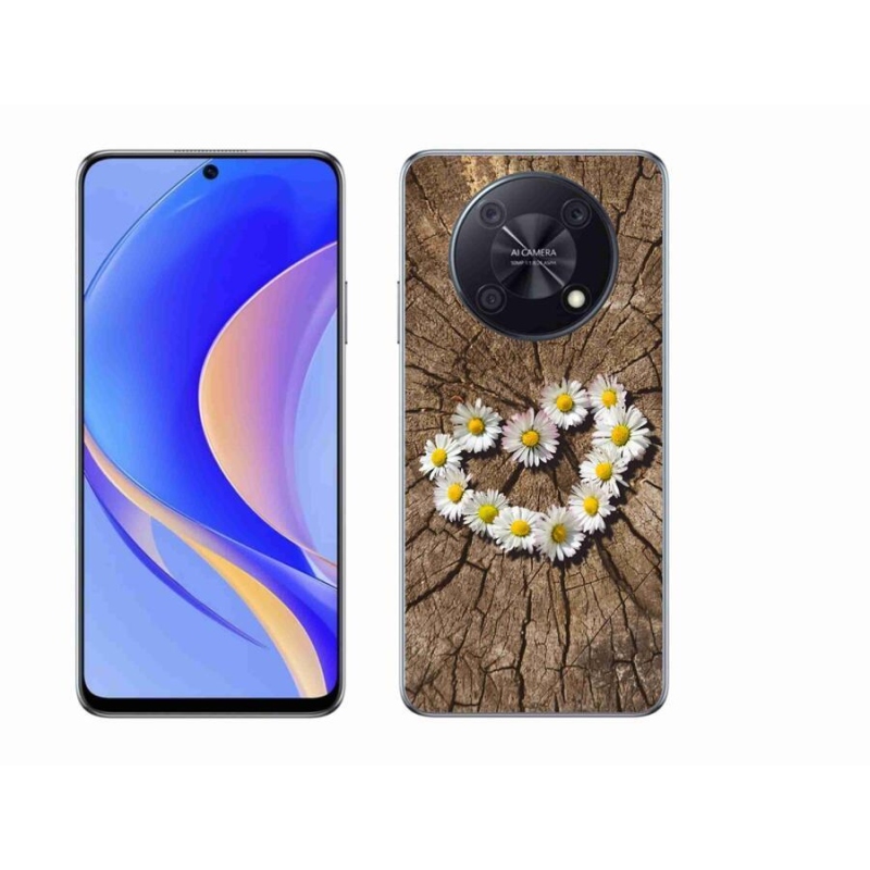 Gél borító mmCase a mobil Huawei Nova Y90 - szív a százszorszépek szívéhez