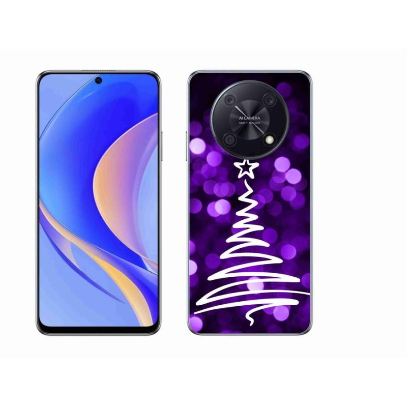Gél borítás mmCase a Huawei Nova Y90-hez - fa