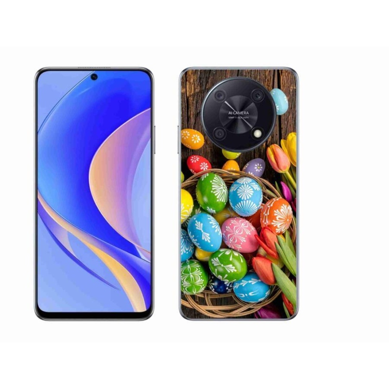 Gél borító mmCase a Huawei Nova Y90 készülékhez - Húsvéti tojás