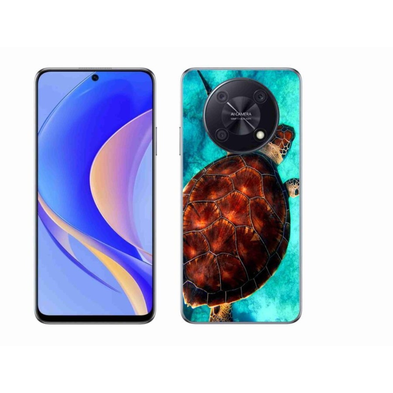 Gél borítás mmCase mobil Huawei Nova Y90 - teknősbéka