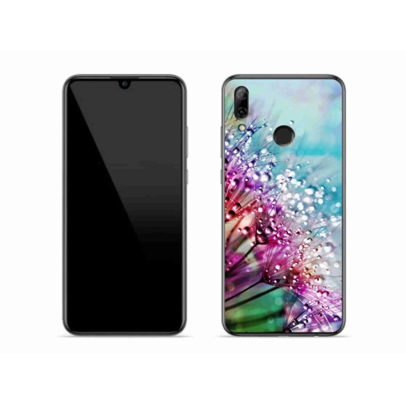Gél borító mmCase mobil Huawei P Smart (2019) - színes virágok