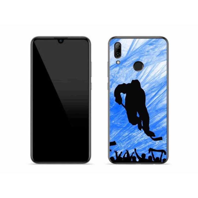 Gél borító mmCase a mobil Huawei P Smart (2019) - hokijátékos számára