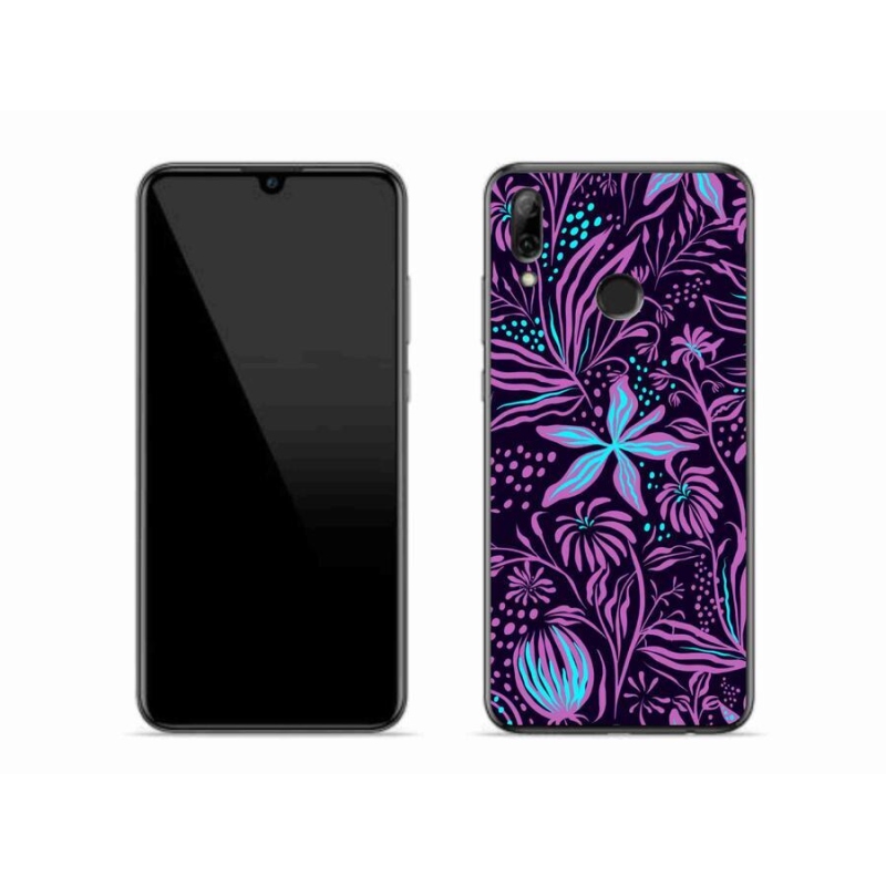 Gél borító mmCase a mobil Huawei P Smart (2019) - virágok 2