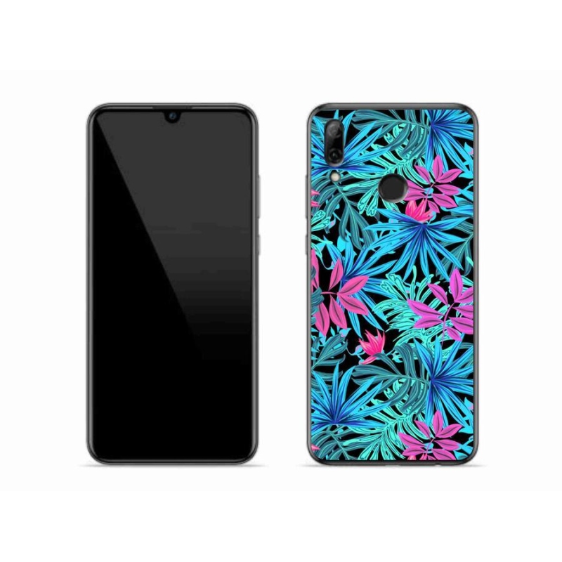 Gél borító mmCase a mobil Huawei P Smart (2019) - virágok 3