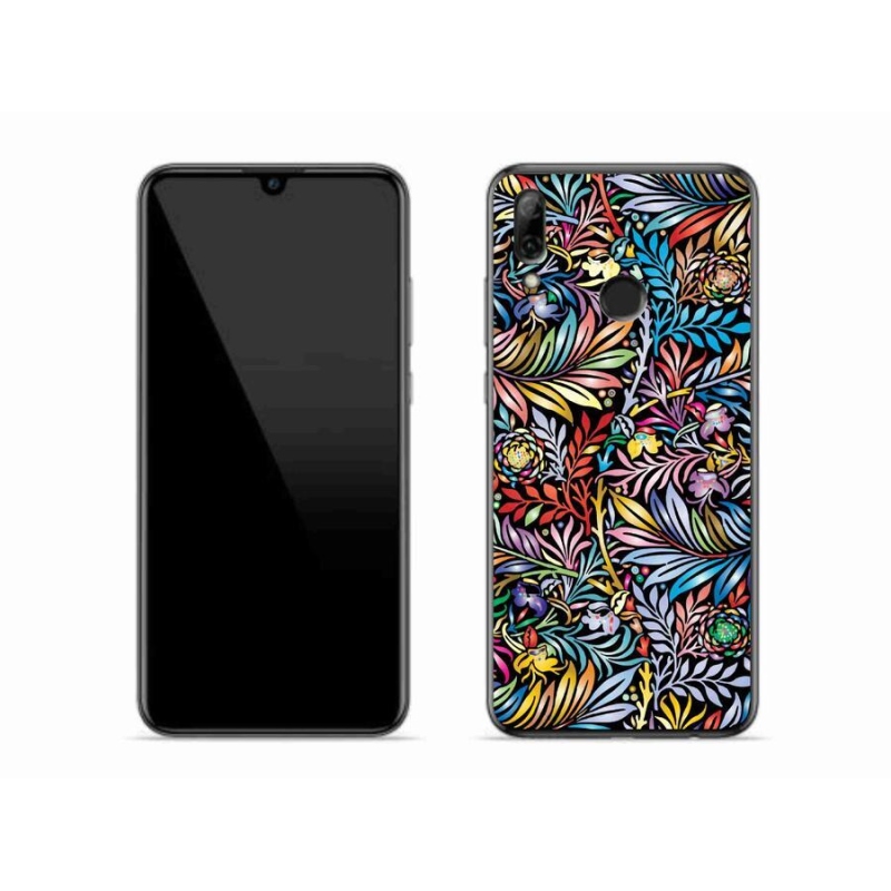 Gél borító mmCase a mobil Huawei P Smart (2019) - virágok 5