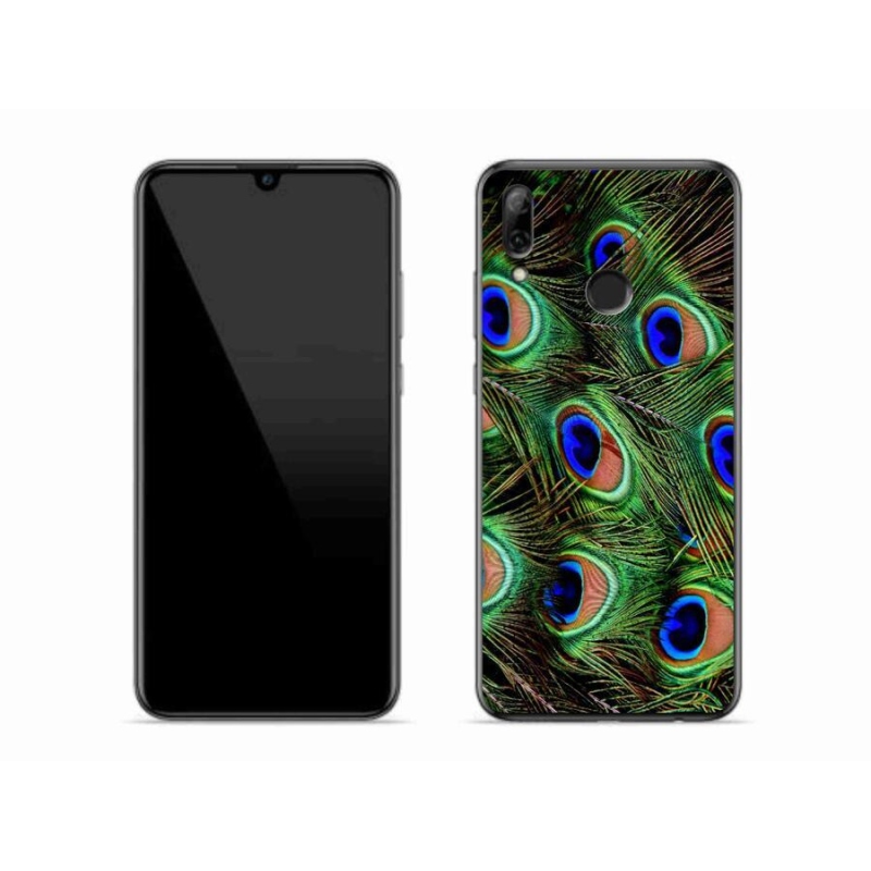 Gél borítás mmCase a Huawei P Smart (2019) - pávatoll