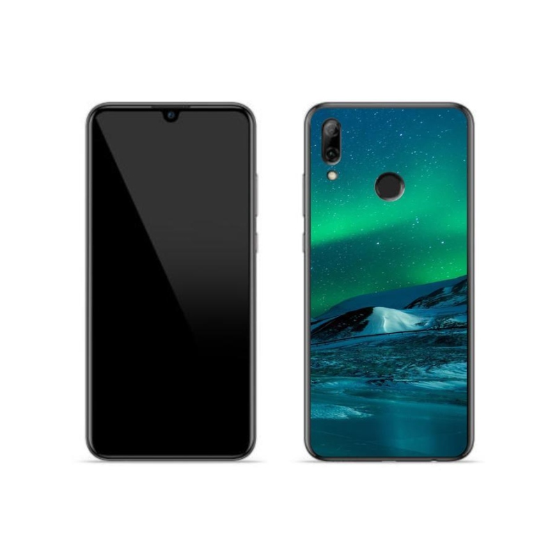 Gél borítás mmCase a Huawei P Smart (2019) - sarki fény