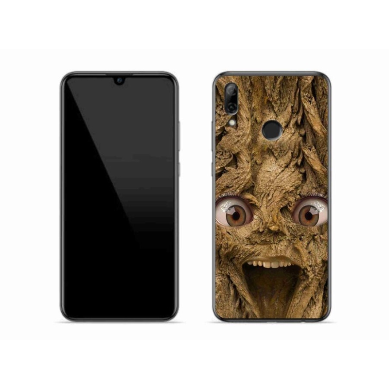 Gél borító mmCase mobiltelefonhoz Huawei P Smart (2019) - vidám fa szemekkel