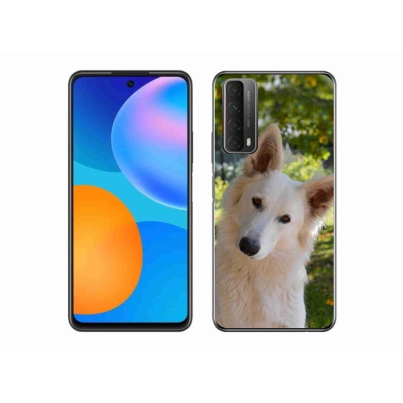 Gél védőhuzat mmCase a Huawei P Smart (2021) - fehér Swiss Shepherd 1