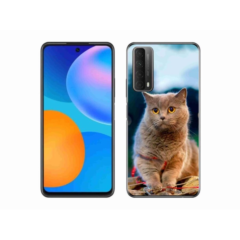 Gél védőhuzat mmCase mobiltelefonhoz Huawei P Smart (2021) - brit kék 2
