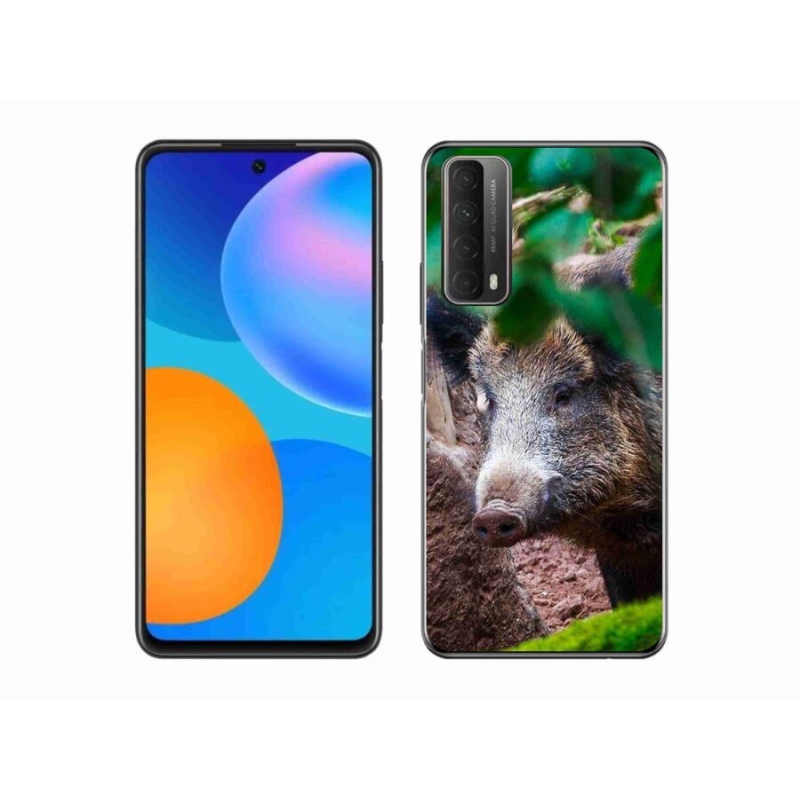 Gél borító mmCase mobiltelefonhoz Huawei P Smart (2021) - vaddisznó