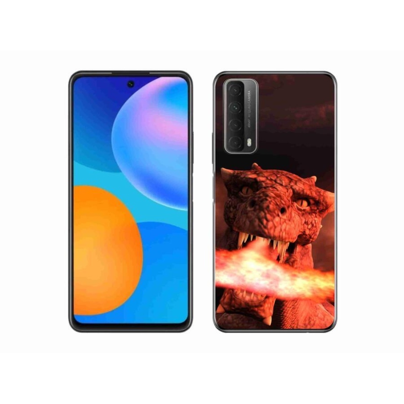 Gél borító mmCase mobiltelefonhoz Huawei P Smart (2021) - sárkány