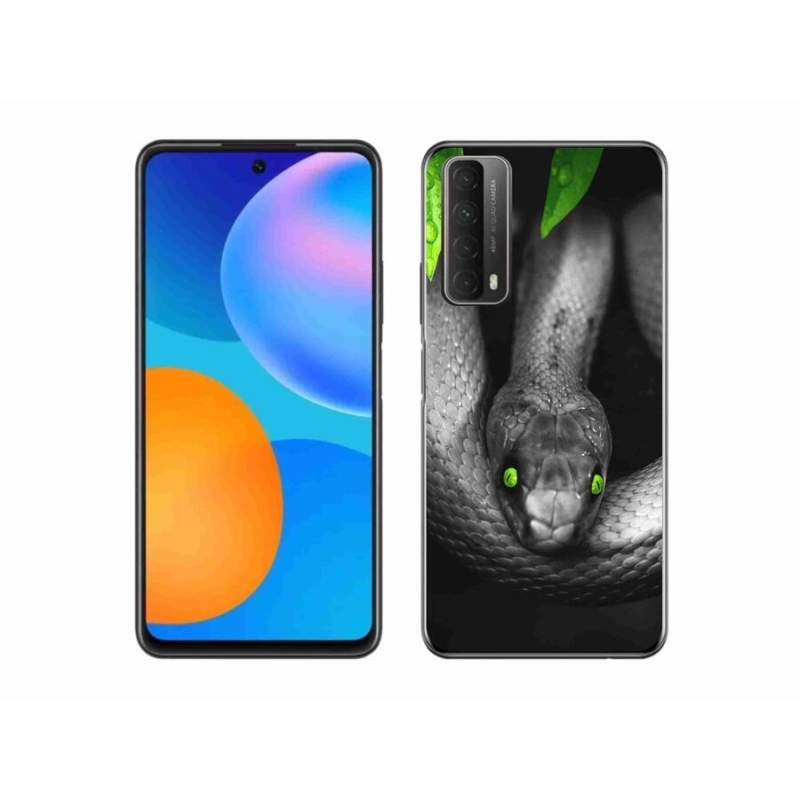 Zselés borítás mmCase a Huawei P Smart (2021) - kígyó