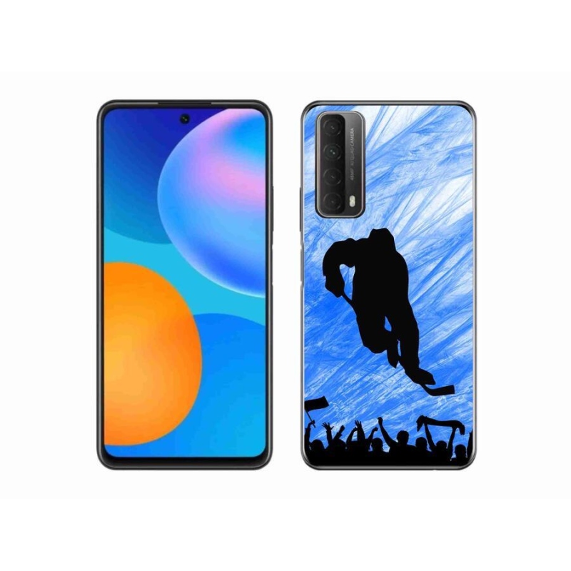 Gél borító mmCase a mobil Huawei P Smart (2021) - hokijátékos számára