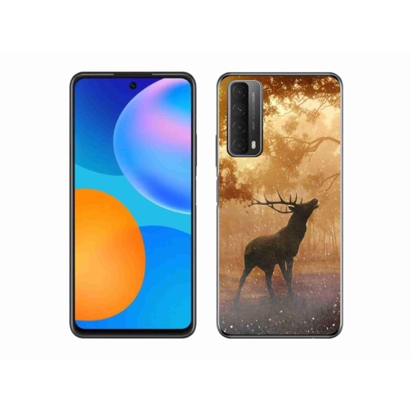 Zselés borítás mmCase a Huawei P Smart (2021) - szarvasok a vadonban