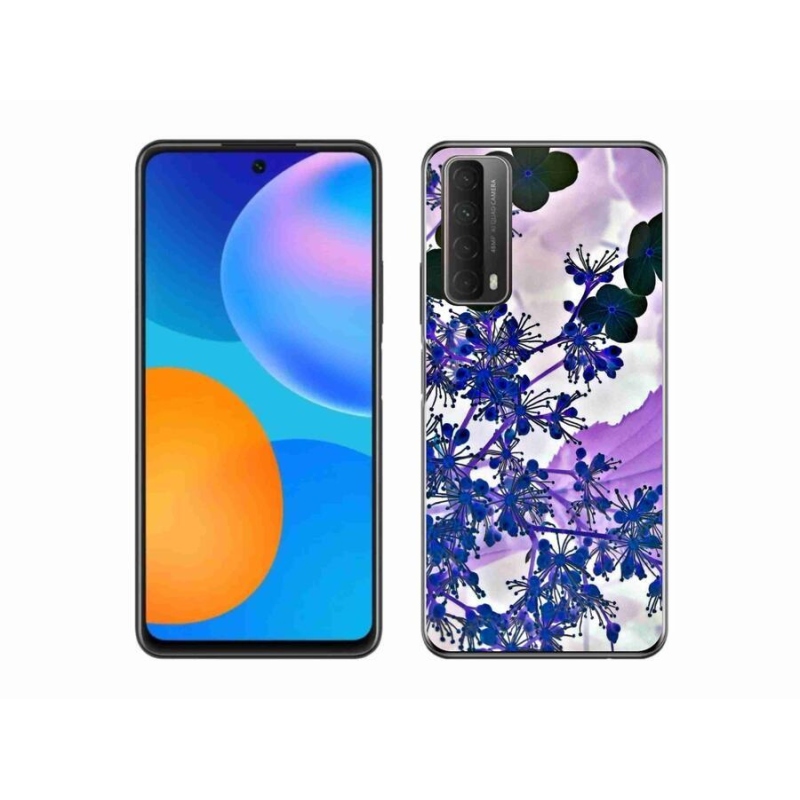 Gél borító mmCase mobiltelefonhoz Huawei P Smart (2021) - hortenzia virág