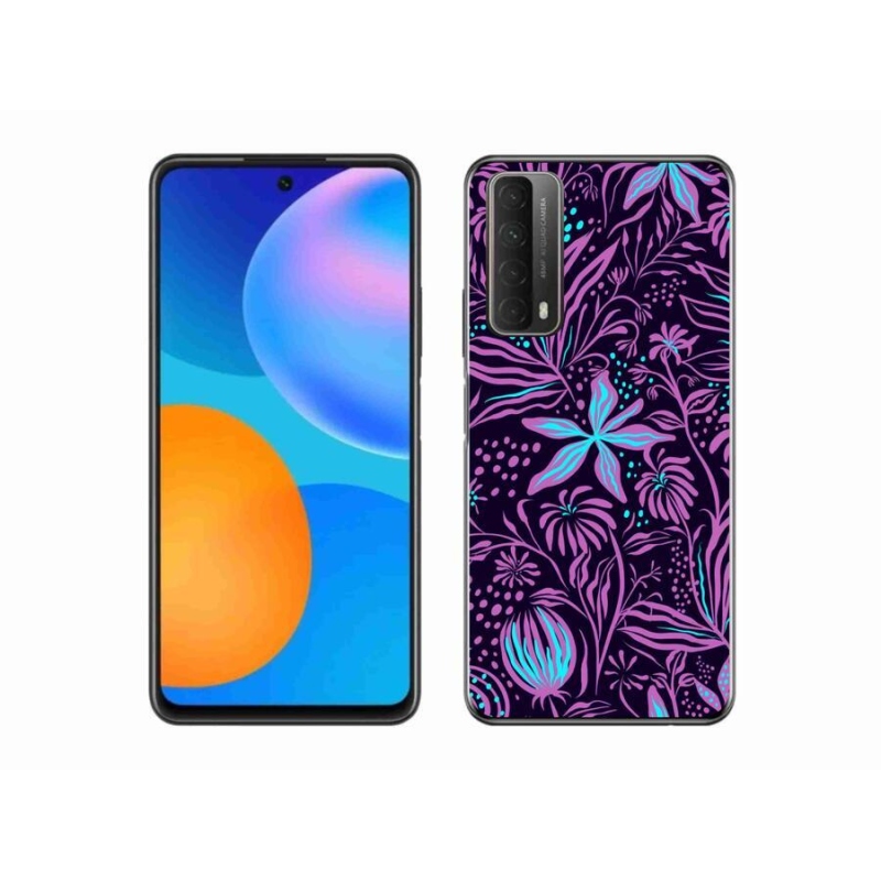 Gél borító mmCase a mobil Huawei P Smart (2021) - virágok 2