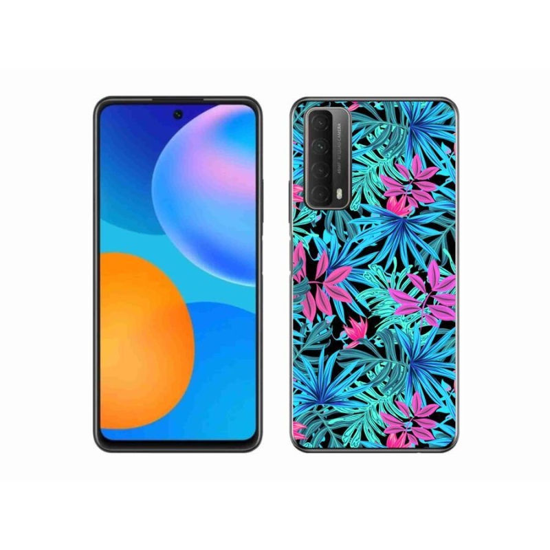 Gél borító mmCase a mobil Huawei P Smart (2021) - virágok 3