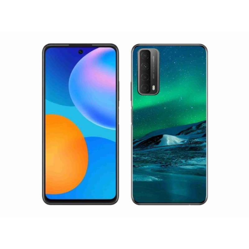 Gél borítás mmCase a Huawei P Smart (2021) - sarki fény