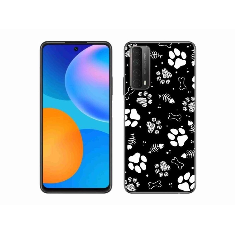 Gél borítás mmCase a Huawei P Smart (2021) - kutyamancsok számára