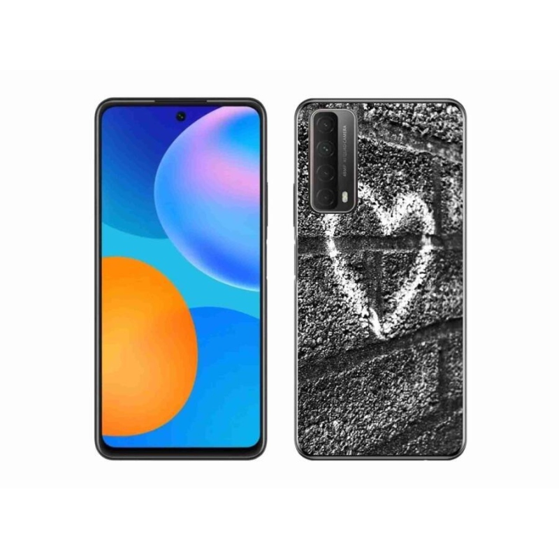 Zselés borítás mmCase a Huawei P Smart (2021) - szív a falon