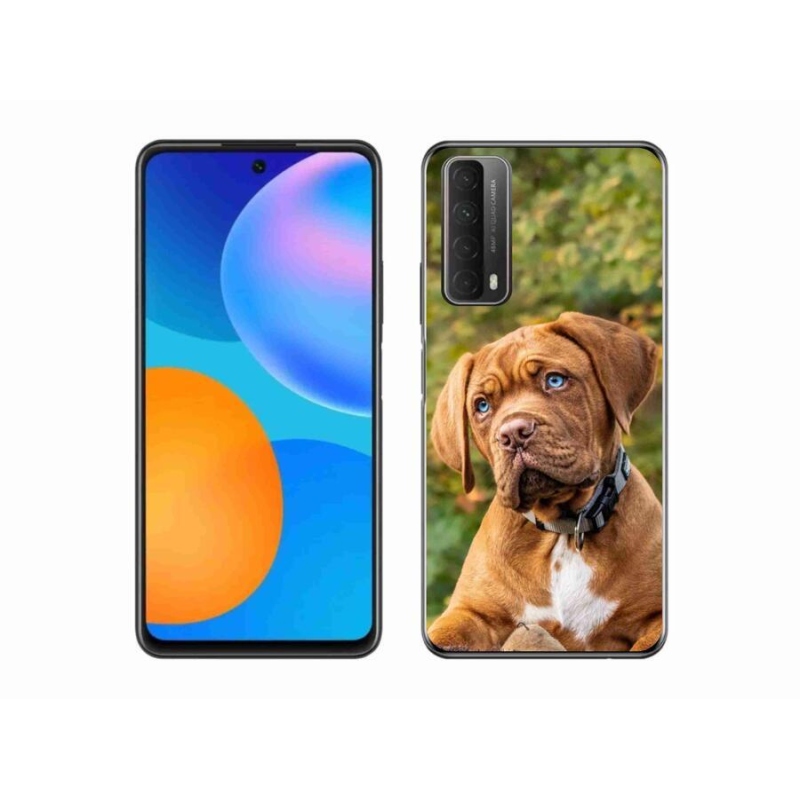 Zselés borítás mmCase a Huawei P Smart (2021) - kölyökkutyakékhez