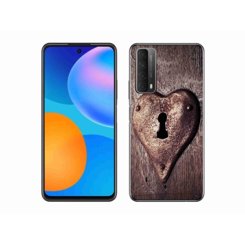 Gél borító mmCase a Huawei P Smart (2021) - szív alakú zár