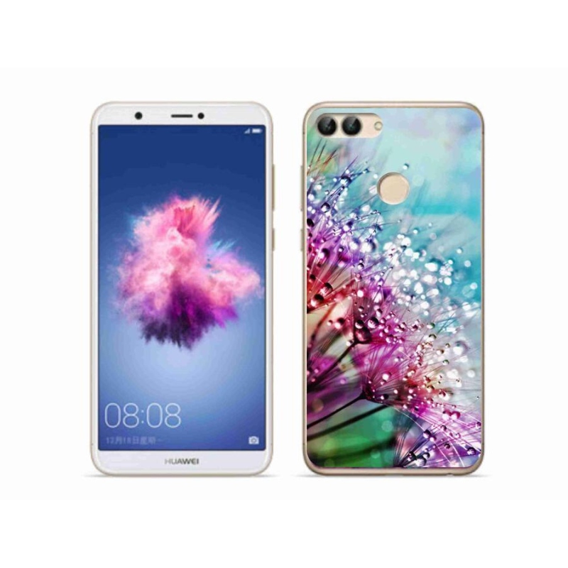 Gél borító mmCase mobiltelefonhoz Huawei P Smart - színes virágok