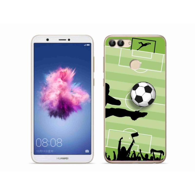 Gél borító mmCase mobil Huawei P Smart - futball 3