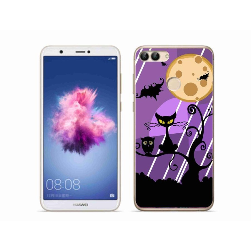 Gél borító mmCase mobil Huawei P Smart - halloween